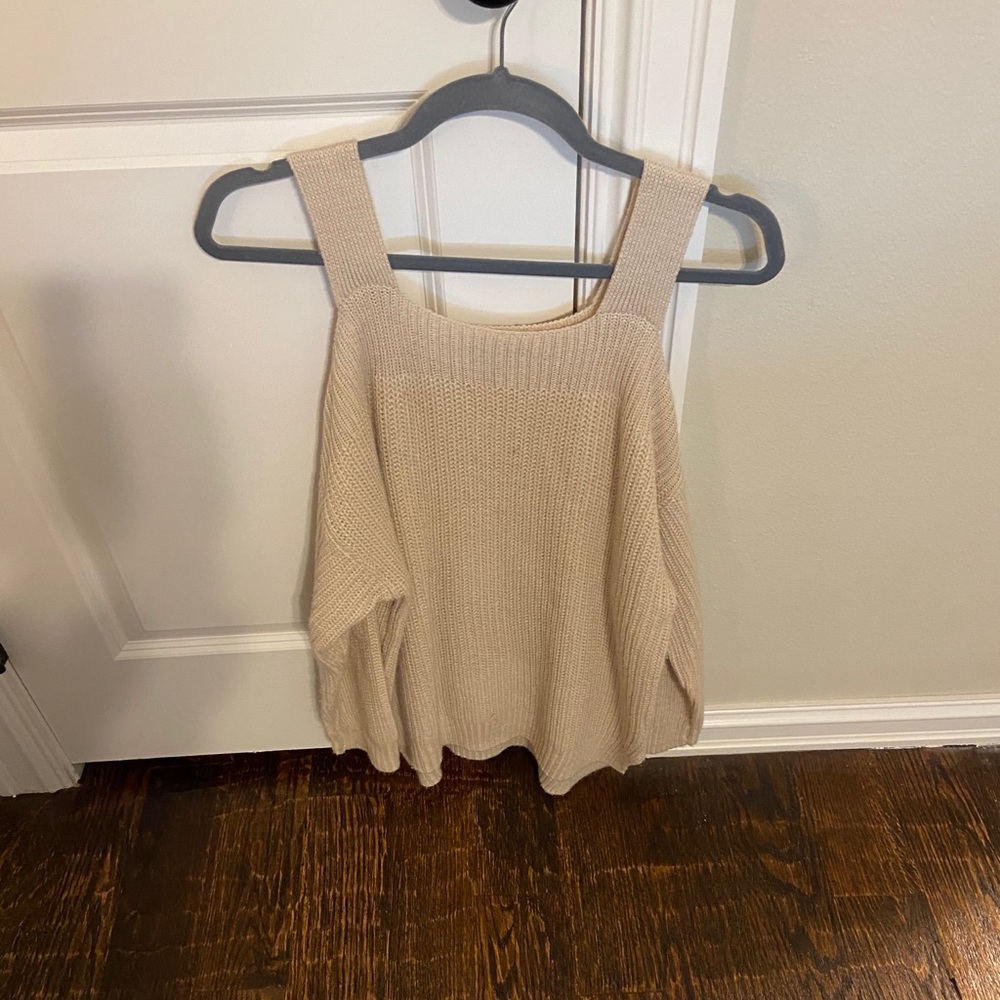Off the shoulder sweater